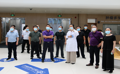 重庆市秀山县卫生健康委员会代表团到德州市第二人民医院参观交流