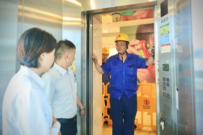 青岛市市场监管局举办电梯安全应急演练活动